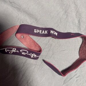 Taylor Swift Speak Now Purple Wrap Bracelet